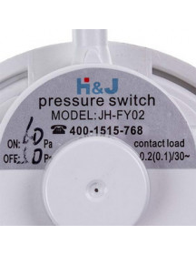 Реле тиску повітря (пресостат) 60/50 Па для газового котла Ariston 65104671 Реле тиску повітря (пресостат) 60/50 Па для газового котла Ariston 65104671