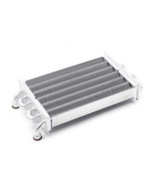 Теплообмінник бітермічний для газового котла Ariston As, Egis 24 кВт (до 2008 р.) 65105094 Теплообмінник бітермічний для газового котла Ariston As, Egis 24 кВт (до 2008 р.) 65105094