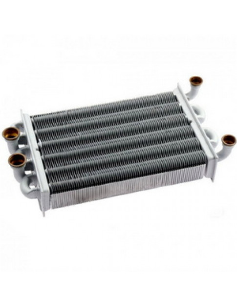 Теплообмінник бітермічний для газового котла Ariston Egis/AS 24 кВт (до 2008 р.) 65105094