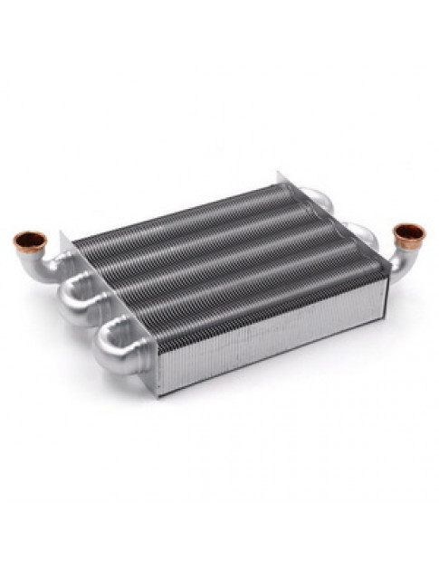 Теплообмінник первинний для газового котла Ariston Genus, Clas, BS, Chaffoteaux Alixia, Mira, Talia 24 FF 65106297