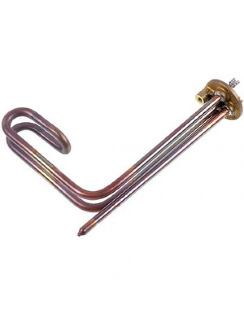 Тен фланцевий для бойлера Ariston 65114900 1200W (мідний) фланець 48mm, L-170mm (під анод M5)