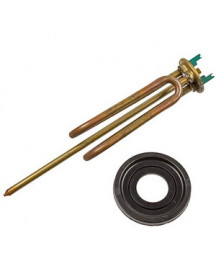 Тен фланцевий для бойлера Ariston 65122210 1500W (мідний) L=260mm фланець 48mm (під анод M5) Тен фланцевий для бойлера Ariston 65122210 1500W (мідний) L=260mm фланець 48mm (під анод M5)