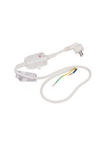 Мережевий шнур з ПЗВ (30mA) 230V 15A L=1000mm 65150868 для бойлера Ariston