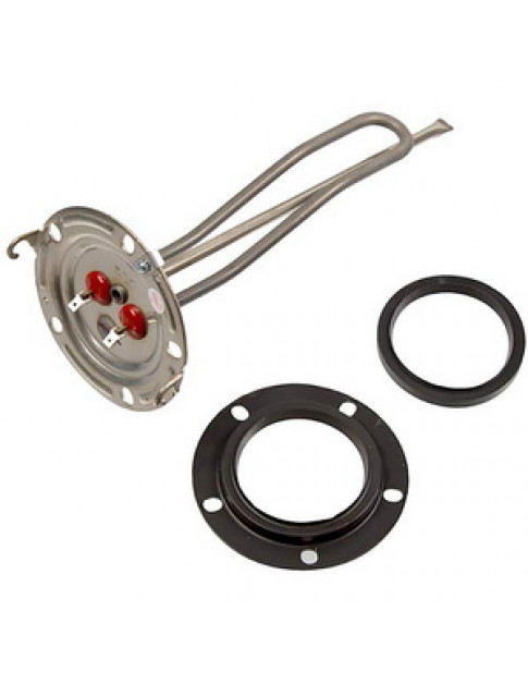 Тен для бойлера Ariston 65151226-01 1000W (нержавійка) L=280mm фланець 124mm (під анод M5)