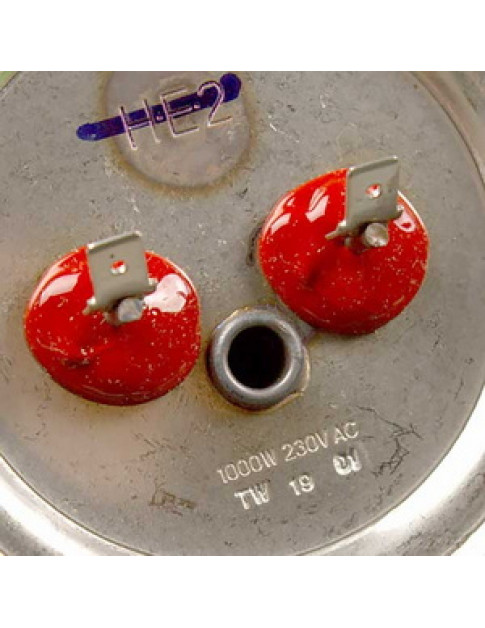 Тен для бойлера Ariston 65151226-01 1000W (нержавійка) L=280mm фланець 124mm (під анод M5)