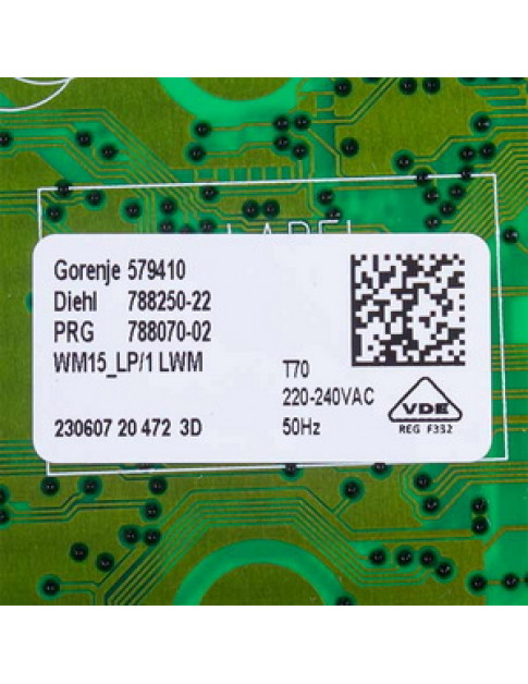 Плата керування для пральної машини Gorenje 672927 EK LP/1-UM PS-15/45-A2-08-5-R/REV18+