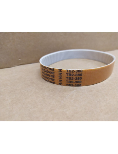 Ремінь для слайсера Megadyne 698220 TB2-380х10 помаранчевий Ремінь для слайсера Megadyne 698220 TB2-380х10 помаранчевий