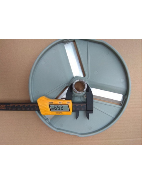 Диск-терка для овочерізки Horeca-Select/GAM/MCC-Trading-International 699917 3mm D=205mm