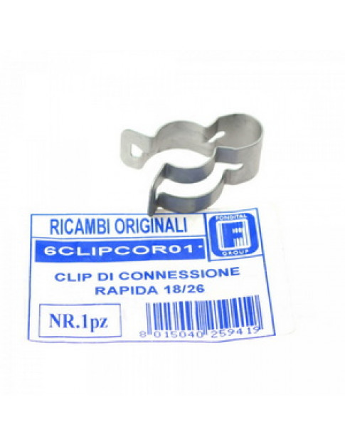 Кліпса (скоба) контуру опалення для газового котла Fondital Antea, Itaca, Nova Florida Delfis, Orion 6CLIPCOR01