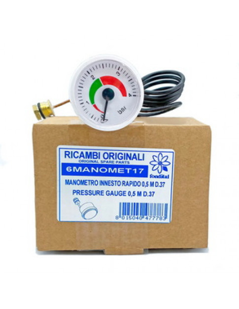 Манометр Cewal D=42/37 мм для газового котла Fondital Antea, Minocra, Nova Florida Delfis, Nibir 6MANOMET17