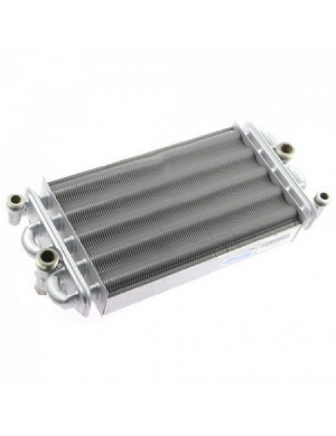 Теплообмінник бітермічний для газового котла Fondital Flores Dual, Nova Florida Aries Dual 24 кВт 6SCAMBIM02