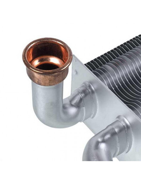 Теплообмінник первинний (75 ламелей) для газового котла Fondital Antea, Nova Florida Delfis 24 кВт 6SCAMMON09