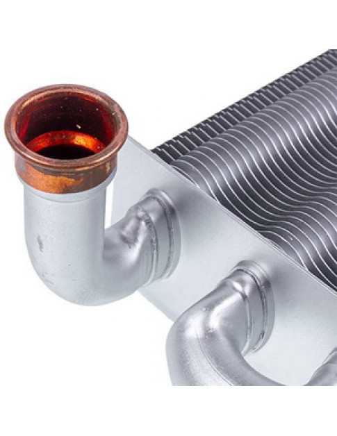 Теплообмінник первинний (98 ламелей) для газ. котла Fondital Formentera, Itaca, Nova Florida Orion 28-32 кВт 6SCAMMON11