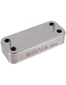 Теплообмінник пластинчастий ГВП (14 пластин) для газового котла 6SCAMPIA01