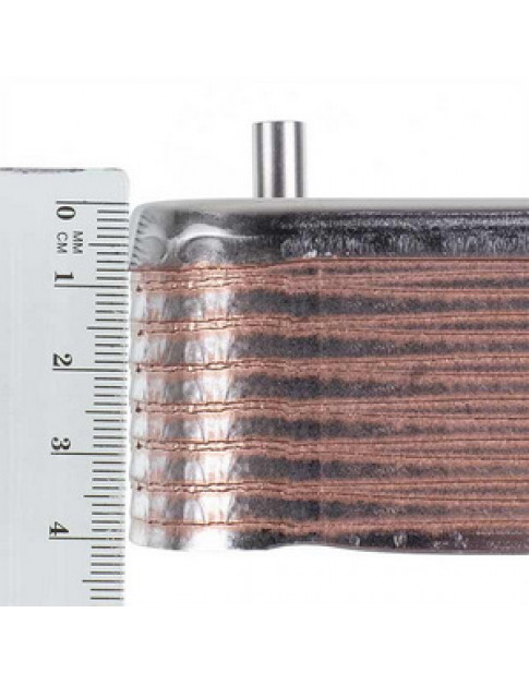 Теплообмінник пластинчастий ГВП (14 пластин) для газового котла 6SCAMPIA01