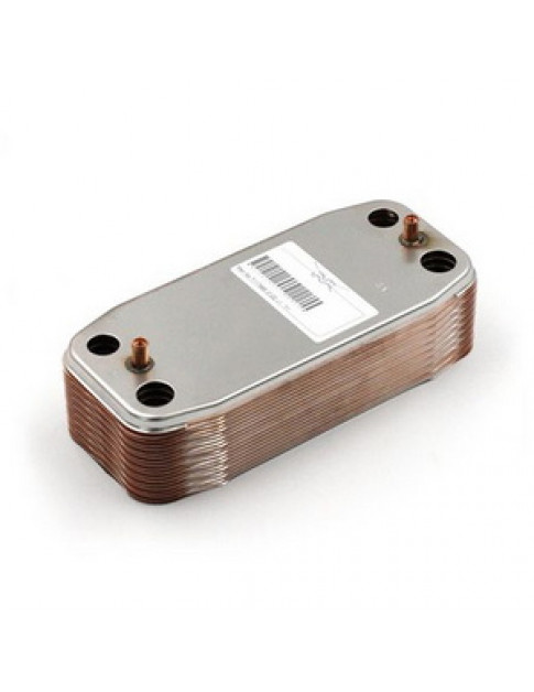 Теплообмінник пластинчастий ГВП Alfa Laval (18 пластин) для газового котла Fondital/Nova Florida 6SCAMPIA02 Теплообмінник пластинчастий ГВП Alfa Laval (18 пластин) для газового котла Fondital/Nova Florida 6SCAMPIA02