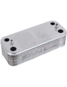 Теплообмінник пластинчастий ГВП (18 пл.) для газового котла Fondital Tahiti Dual, Nova Florida Aries, Pictor 6SCAMPIA02