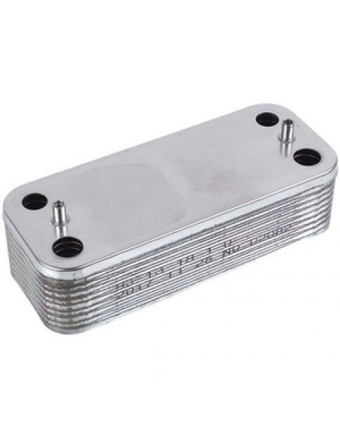 Теплообмінник пластинчастий ГВП (18 пл.) для газового котла Fondital Tahiti Dual, Nova Florida Aries, Pictor 6SCAMPIA02 Теплообмінник пластинчастий ГВП (18 пл.) для газового котла Fondital Tahiti Dual, Nova Florida Aries, Pictor 6SCAMPIA02