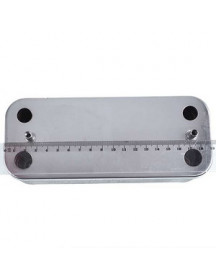 Теплообмінник пластинчастий ГВП (18 пл.) для газового котла Fondital Tahiti Dual, Nova Florida Aries, Pictor 6SCAMPIA02 Теплообмінник пластинчастий ГВП (18 пл.) для газового котла Fondital Tahiti Dual, Nova Florida Aries, Pictor 6SCAMPIA02