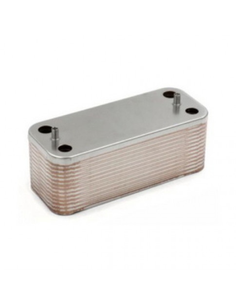 Теплообмінник пластинчастий ГВП (26 пластин) для газового котла Fondital/Nova Florida 6SCAMPIA06