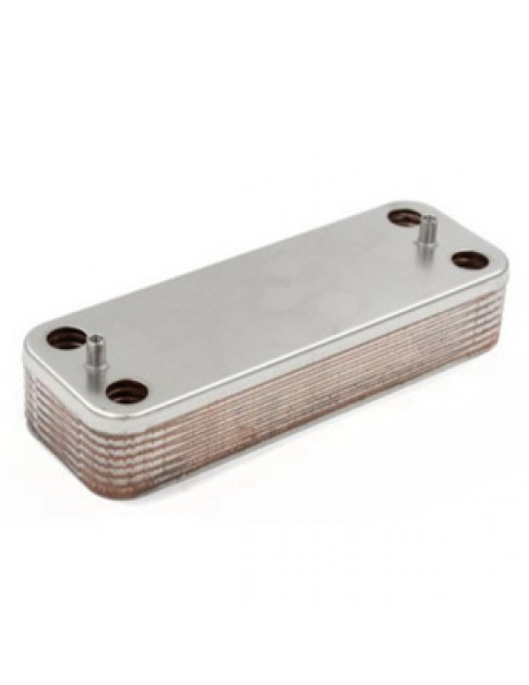 Теплообмінник пластинчастий ГВП (14 пластин) для газового котла Fondital/Nova Florida 6SCAMPIA08