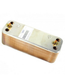 Теплообмінник пластинчастий ГВП (26 пластин) для газового конденсаційного котла Fondital Formentera, Itaca 6SCAMPIA09