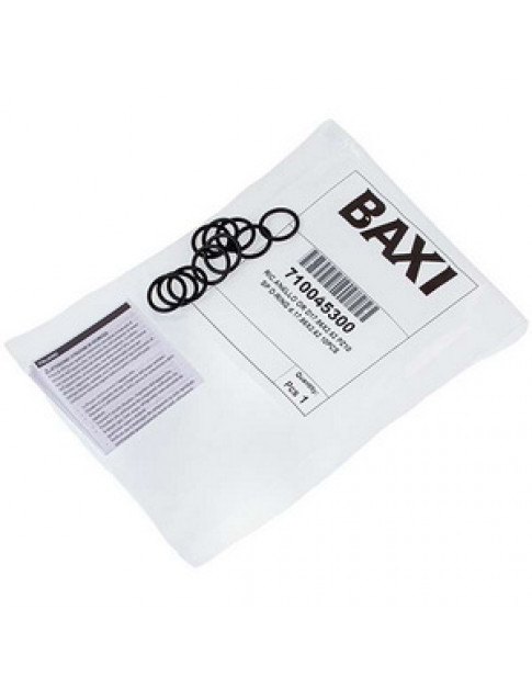 Набір прокладок O-Ring 17,86x2,62 мм (10 шт.) для штуцерів газового котла Baxi/Westen 710045300