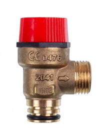 Запобіжний клапан 3 бар для газового котла Baxi Main Four/5/Fourtech, Westen Pulsar/Quasar 710071200