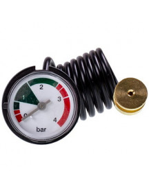 Манометр 0-4 бар D=27/32 мм для газового котла Baxi Main 5 711252300 Манометр 0-4 бар D=27/32 мм для газового котла Baxi Main 5 711252300