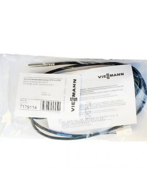 Датчик температури бойлера NTC 10 кОм L=3750 мм для газового котла Viessmann 7179114