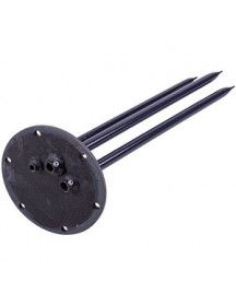 Фланець під сухі тени для бойлера Gorenje \ Tiki 722596 D зовнішній = 165mm L трубок = 410mm