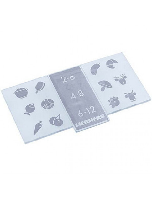 Декоративна накладка (принт) для ящика морозильної камери Liebherr 7428838