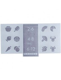 Декоративна накладка (принт) для ящика морозильної камери Liebherr 7428838