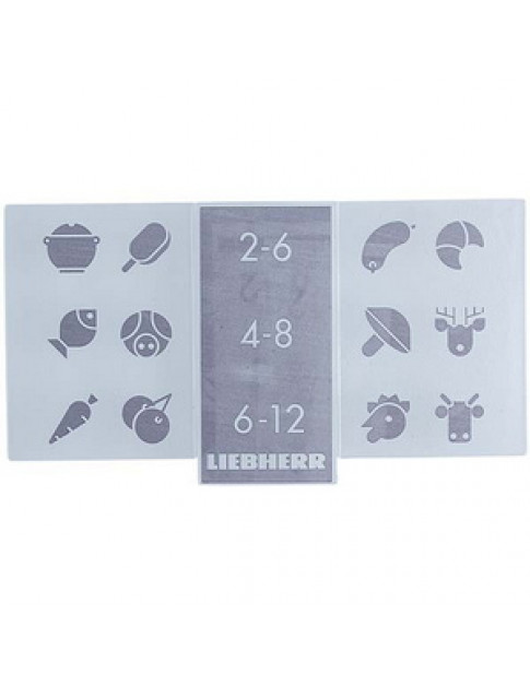 Декоративна накладка (принт) для ящика морозильної камери Liebherr 7428838