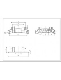 Петля люка для пральної машини Атлант 773318100100