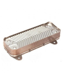 Теплообмінник пластинчастий ГВП (12 пластин) для газового котла Viessmann Vitopend 100 7817471 Теплообмінник пластинчастий ГВП (12 пластин) для газового котла Viessmann Vitopend 100 7817471