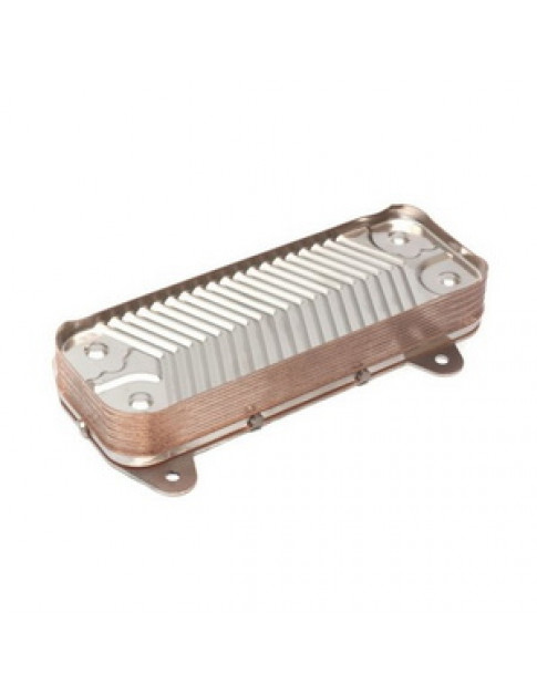 Теплообмінник пластинчастий ГВП (12 пластин) для газового котла Viessmann Vitopend 100-W WH0, WH0A 7817471