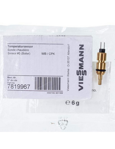 Датчик температури NTC для газового котла Viessmann Vitopend 100-W, Vitodens 100-W, 200-W, 300-W 7819967