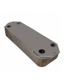 Теплообмінник пластинчастий ГВП (14 пластин) для газового котла Viessmann WH0А 7822799 Теплообмінник пластинчастий ГВП (14 пластин) для газового котла Viessmann WH0А 7822799