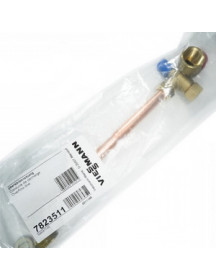 Перепускний і запобіжний клапан 3 бар для газового котла Viessmann Vitopend 100 WH0 7823511 Перепускний і запобіжний клапан 3 бар для газового котла Viessmann Vitopend 100 WH0 7823511