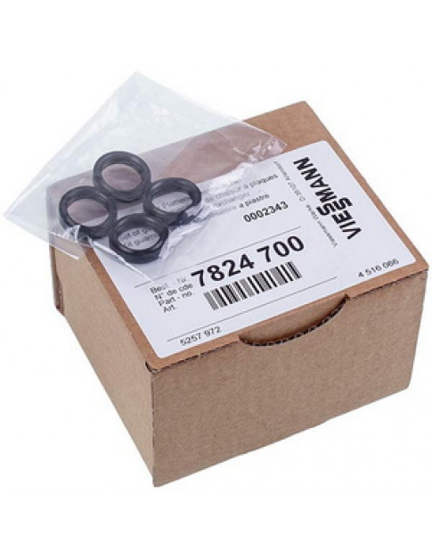 Комплект ущільнень пластинчастого теплообмінника для газового котла Viessmann Vitopend 100 WH1B 7824700 Комплект ущільнень пластинчастого теплообмінника для газового котла Viessmann Vitopend 100 WH1B 7824700