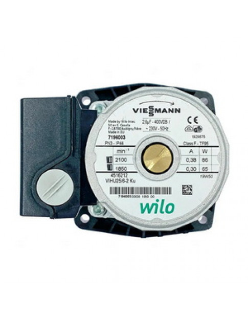 Насос циркуляційний з адаптером Wilo VIHU 25/6-2 86 Вт для газового котла Viessmann WH0 7825097