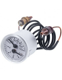 Термоманометр 0-4 бар 0-120 °C для газового котла Viessmann 7825530