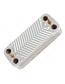 Теплообмінник пластинчастий ГВП (12 пластин) для газового котла Viessmann WH1B 24 кВт 7825533 Теплообмінник пластинчастий ГВП (12 пластин) для газового котла Viessmann WH1B 24 кВт 7825533