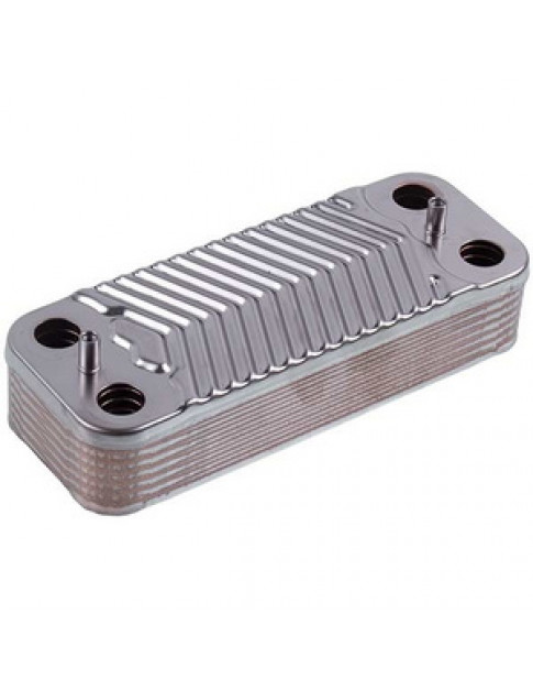 Теплообмінник пластинчастий ГВП (14 пластин) для газового котла Viessmann 7825534