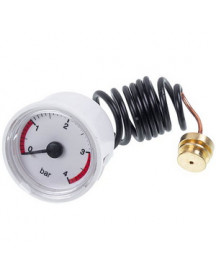 Манометр 0-4 бар D=43/40 мм для газового котла Viessmann Vitopend 100 WH1D, Vitodens 050/100 BPJC/WB1B 7828644