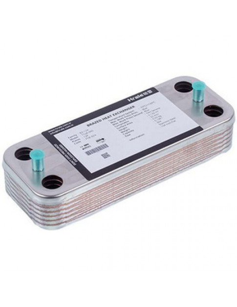 Теплообмінник пластинчастий ГВП (12 пластин) для газового котла Viessmann Vitopend 100 WH1D 23 кВт 7828745