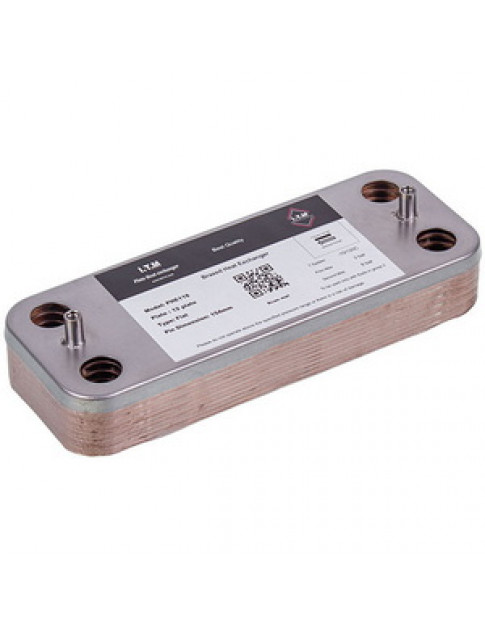 Теплообмінник пластинчастий ГВП (12 пластин) для газового котла Viessmann Vitopend 100 WH1D 7828745