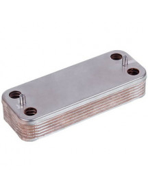 Теплообмінник пластинчастий ГВП (12 пластин) для газового котла Viessmann Vitopend 100 WH1D 7828745