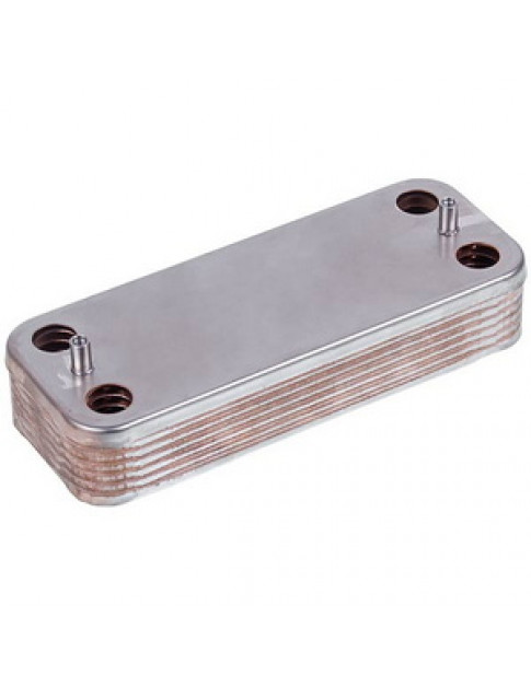 Теплообмінник пластинчастий ГВП (12 пластин) для газового котла Viessmann Vitopend 100 WH1D 7828745